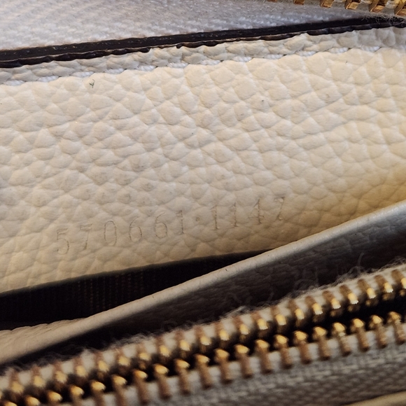 💰💲💰 sold Gucci Zumi GG Horsebit Grain Leather Long Zip Around Wallet - Picture 6 of 7